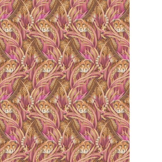 COLE & SON CHEETAH PROWL CERISE