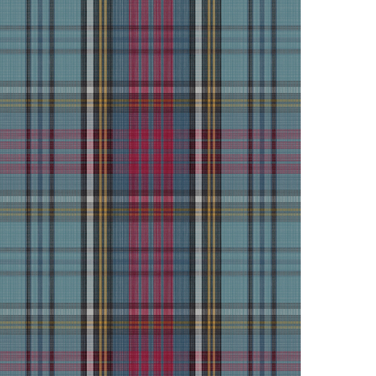 COLE & SON MACANDREAS TARTAN PETROL