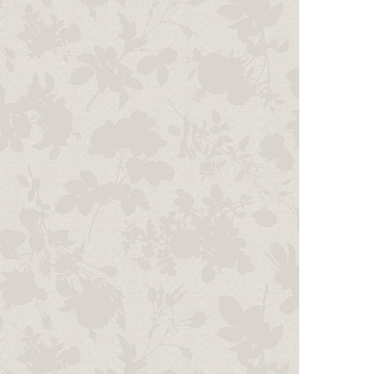 COLE & SON ABSENCE OF ROSES MOIRE WHITE
