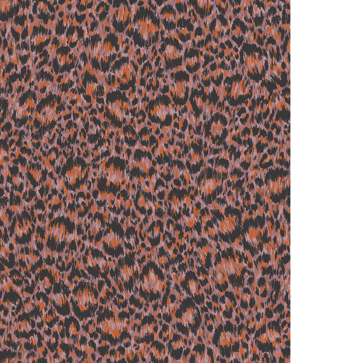 COLE & SON HAND-PAINTED LEOPARD ROSE