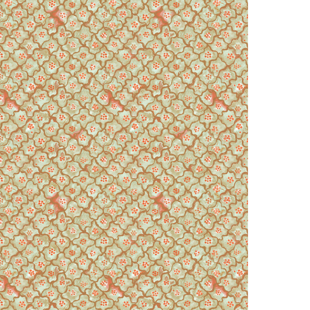 COLE & SON VIVIENNE LOVE ANDREAS MINT