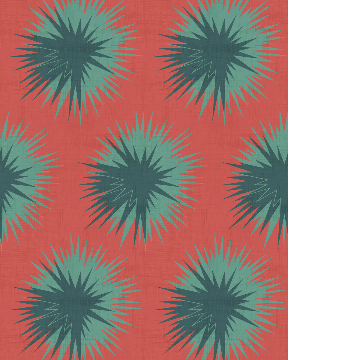 COLE & SON SOFT THISTLE BLOOD ORANGE