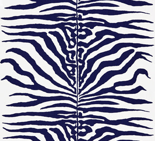 Scalamandre: Zebra SC 0004 16366M Navy