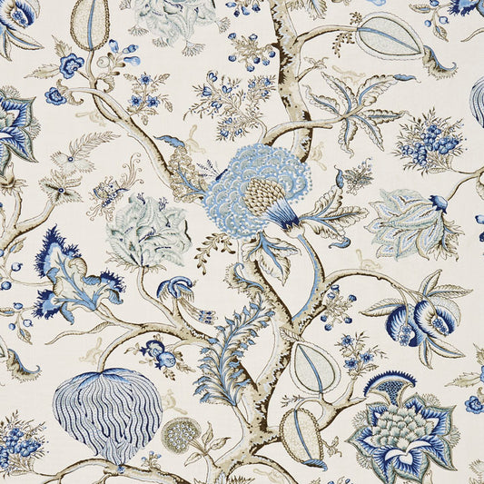 Scalamandre: Pondicherry Linen Print SC 0001 16556 Delft