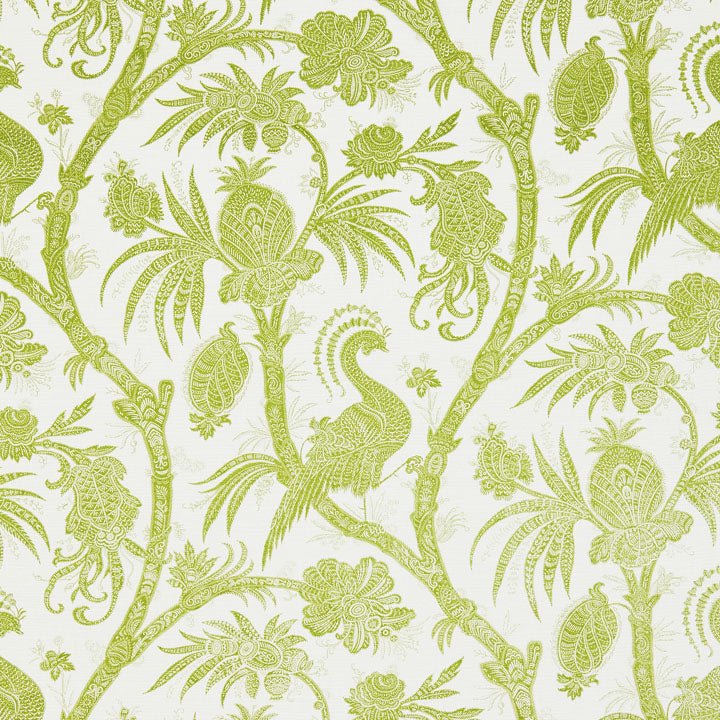 Scalamandre: Balinese Peacock SC 0003 16575 Pear