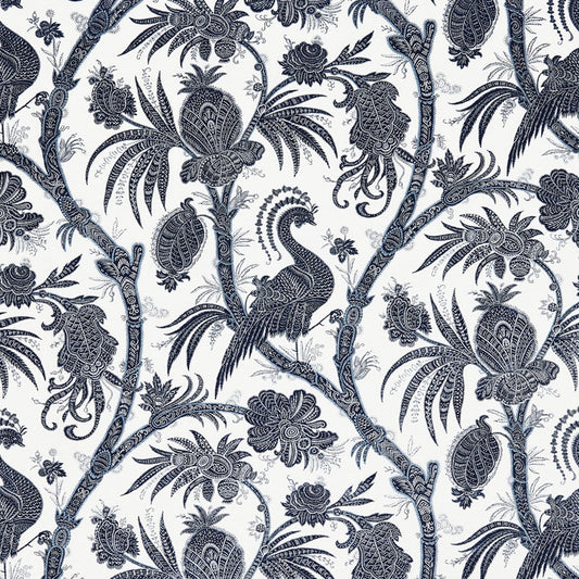 Scalamandre: Balinese Peacock SC 0005 16575 Indigo