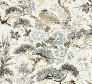 Scalamandre: Shenyang Linen Print SC 0001 16601 Parchment