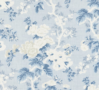 Scalamandre: Ascot Linen Print SC 0002 16602 Sky