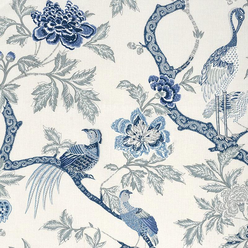 Schumacher: Arbre Chinois 174081 Porcelain