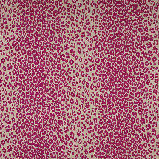 Schumacher: Iconic Leopard 175723 Fuchsia/Natural