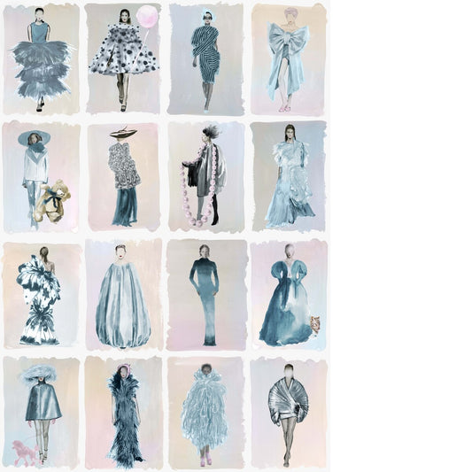 COLE & SON COUTURE CAROUSEL BLUE