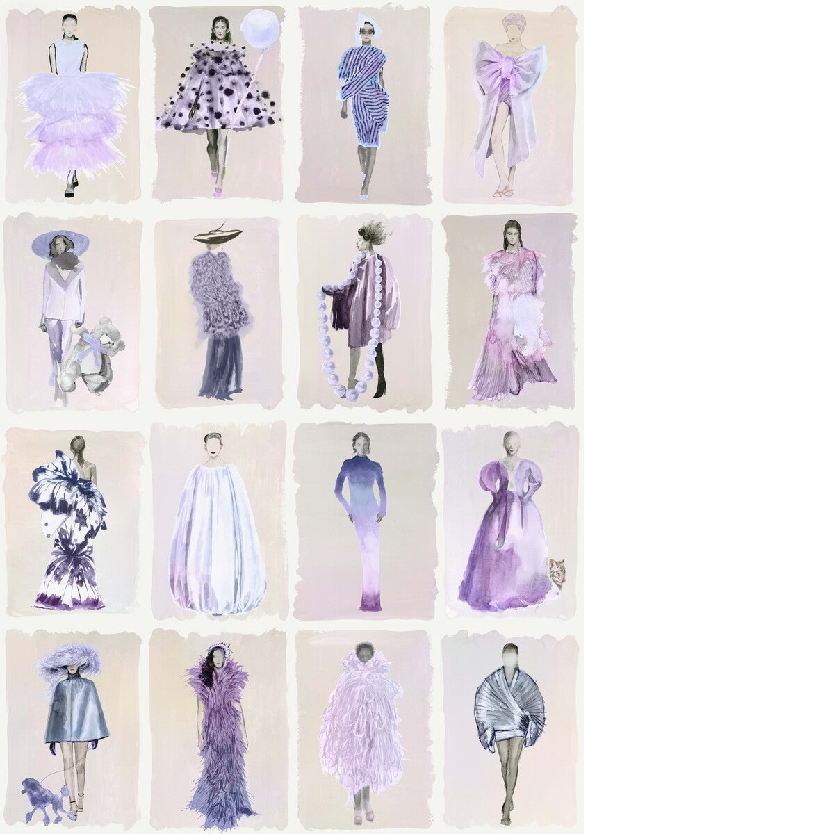 COLE & SON COUTURE CAROUSEL LAVENDER