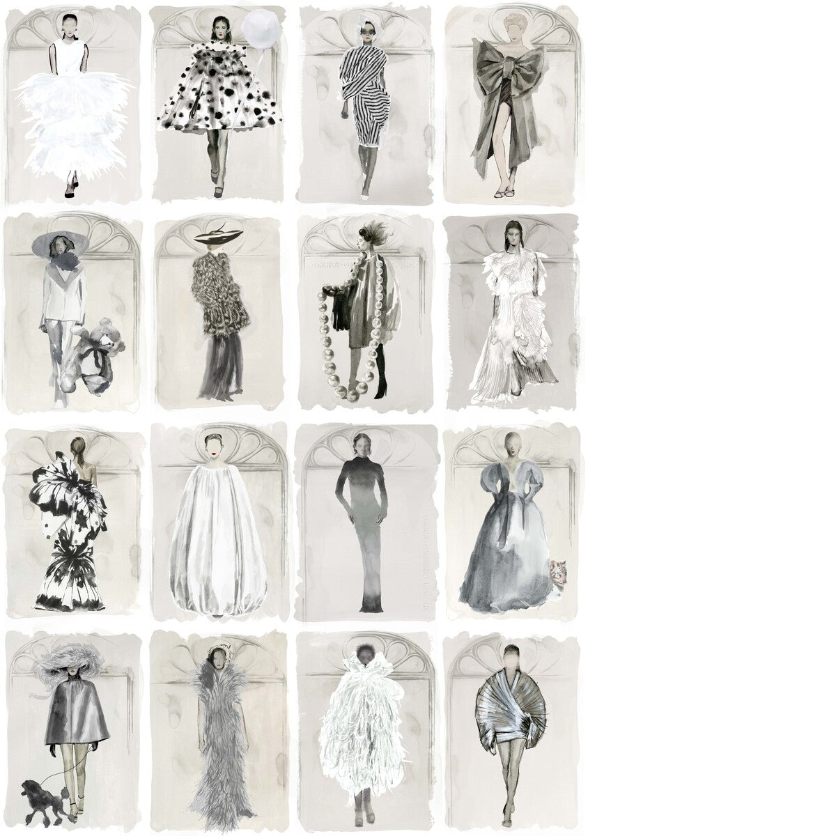 COLE & SON COUTURE CAROUSEL W MCHROME