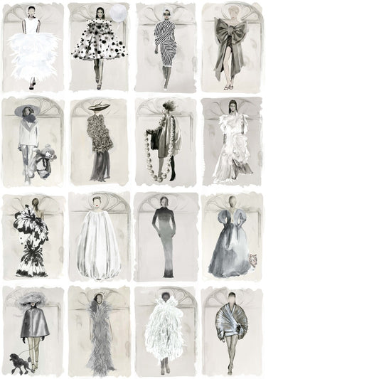 COLE & SON COUTURE CAROUSEL W MCHROME