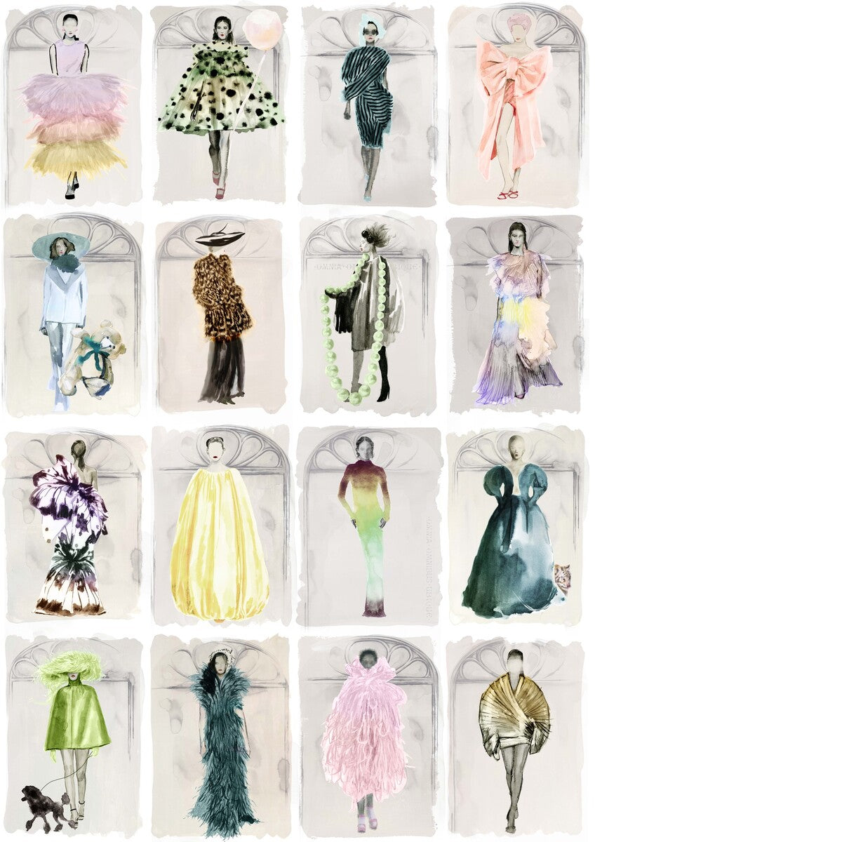 COLE & SON COUTURE CAROUSEL W PASTEL