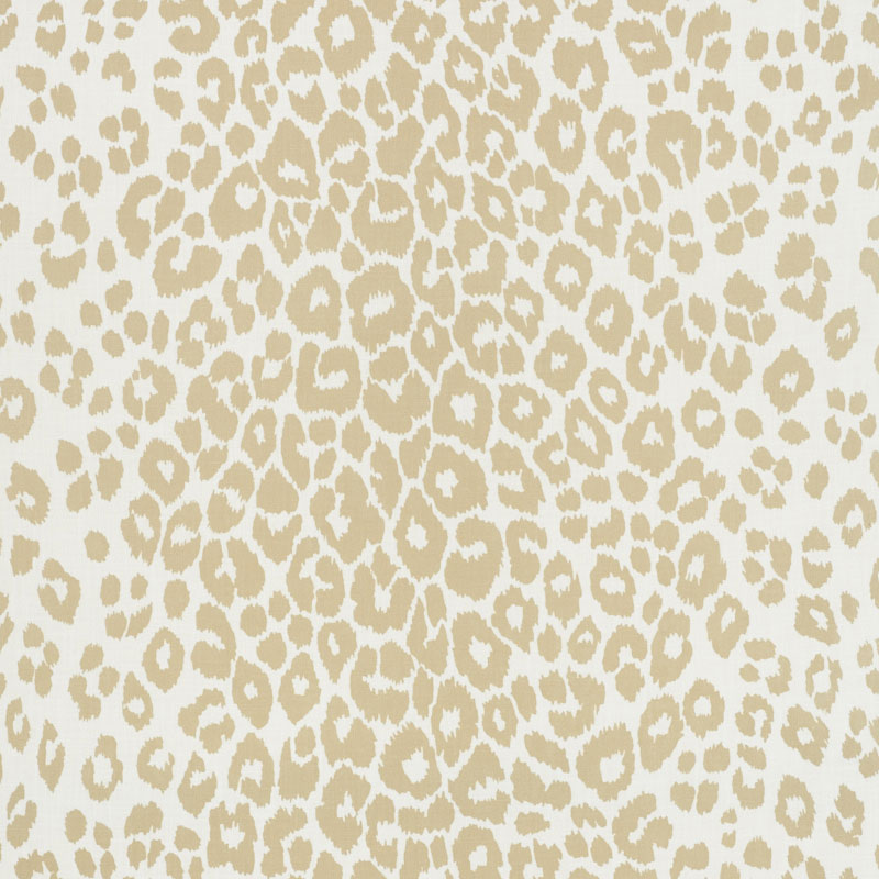 Schumacher: Iconic Leopard Indoor/Outdoor 177321 Linen