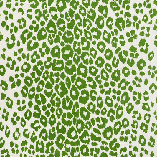 Schumacher: Iconic Leopard Indoor/Outdoor 177322 Green