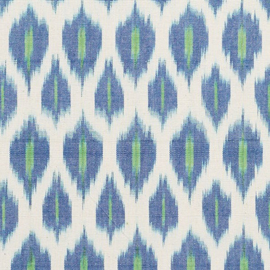 Schumacher: Presidio Ikat 178060 Peacock