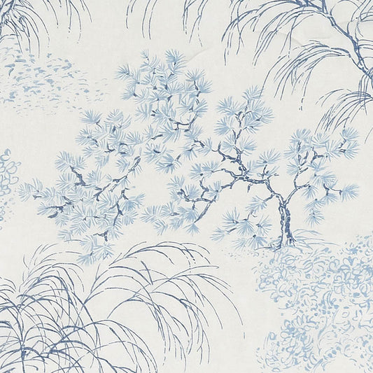 Schumacher: Mori Sheer 178360 Porcelain