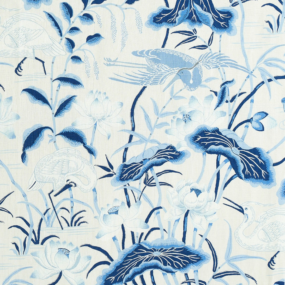 Schumacher: Lotus Garden 179042 Porcelain