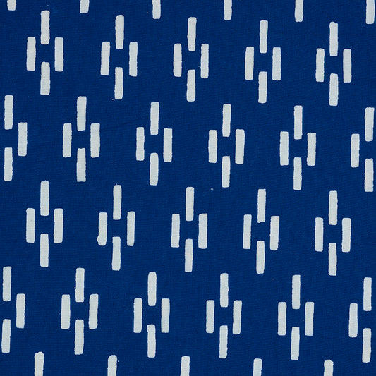 Molly Mahon for Schumacher: Dash Hand Block Print 179250 Indigo