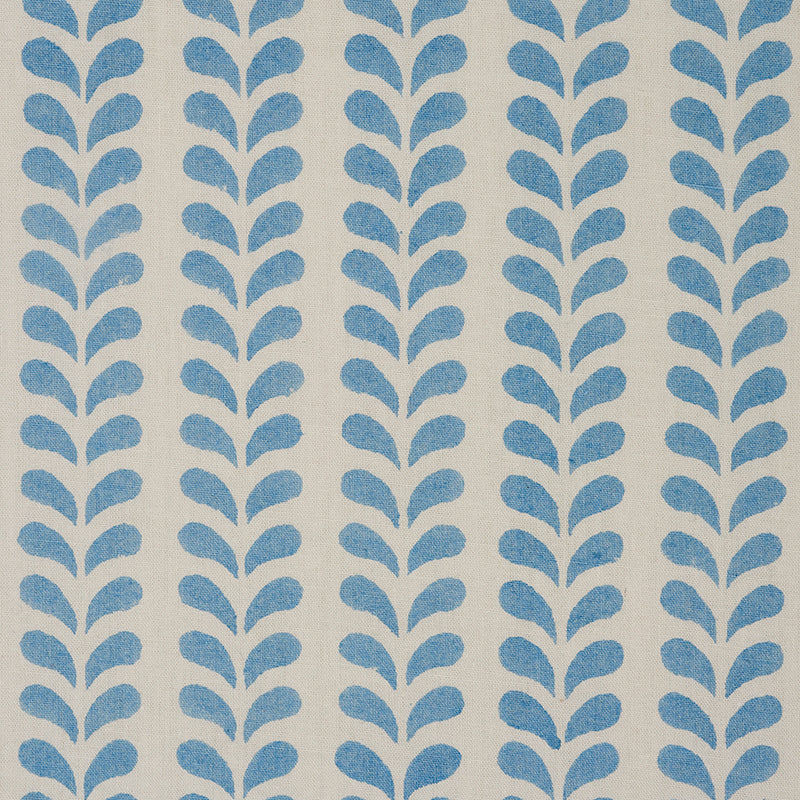 Molly Mahon for Schumacher: Bindi Hand Block Print 179270 Blue