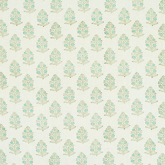 Schumacher: Aditi Hand Blocked Print 179361 Green
