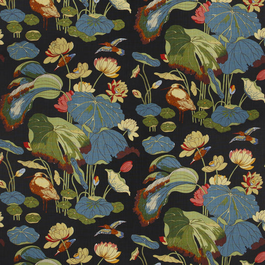 LEE JOFA NYMPHEUS PRINT TEAL