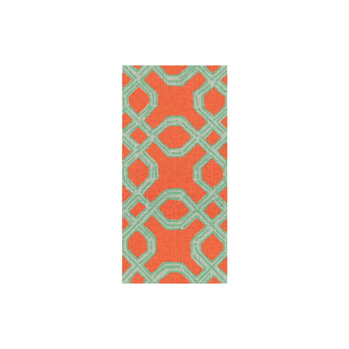 LEE JOFA WELL CONNECTED AQUA/ORANGE