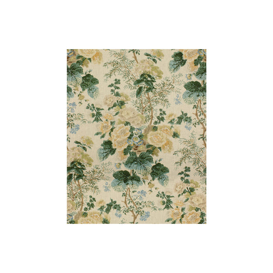 LEE JOFA HOLLYHOCK HDB LEMON/AQUA
