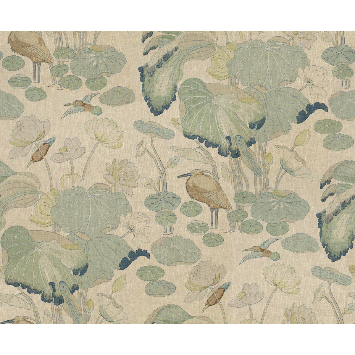 LEE JOFA NYMPHEUS TWILL FROST/SEA