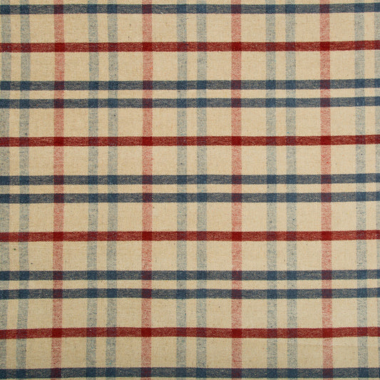 LEE JOFA FANNIN PLAID RUBY/NAVY