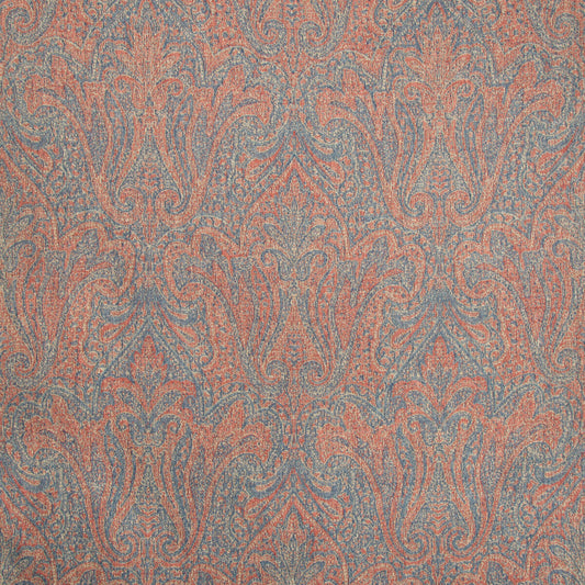 LEE JOFA TOCCOA PAISLEY RUBY/BLUE