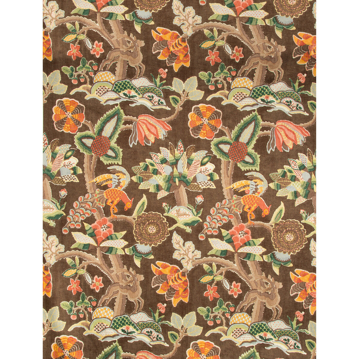 LEE JOFA LEYLAND PRINT TOBACCO