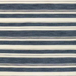 Lee Jofa: Entoto Stripe 2017143.501.0 Marine/Ivory