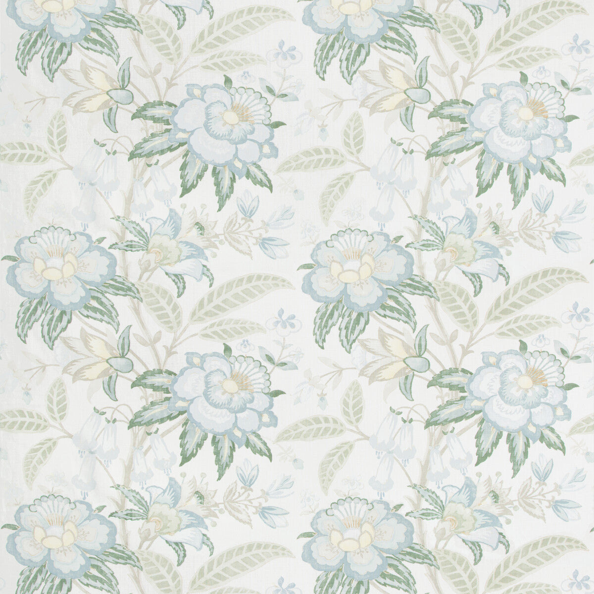 LEE JOFA DAVENPORT PRINT SEA MIST