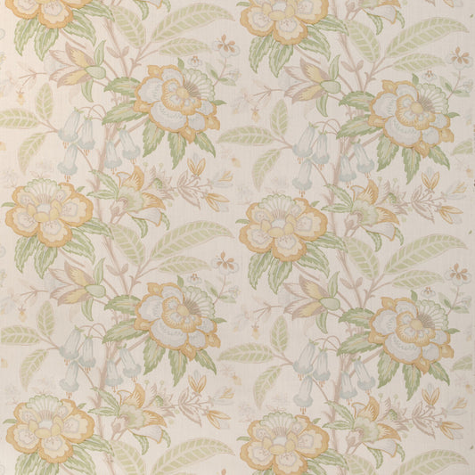 LEE JOFA DAVENPORT PRINT GOLDEN