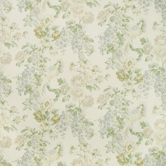LEE JOFA MONTECITO FLORAL SKY/GREEN