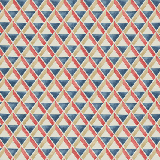 LEE JOFA CANNES PRINT RED/BLUE