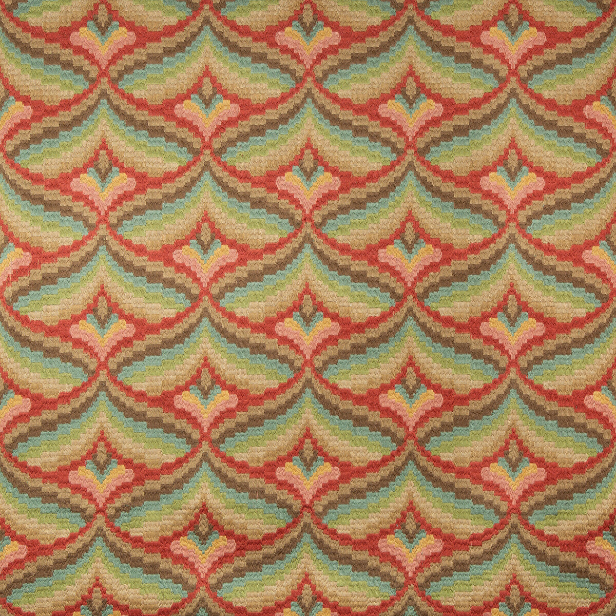 LEE JOFA GILES EMBROIDERY BERRY