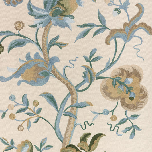 LEE JOFA DORTON EMBROIDERY TEAL
