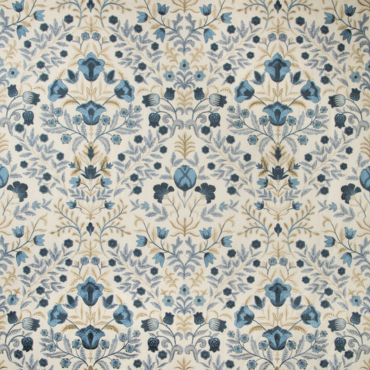 LEE JOFA LUXFORD EMBROIDERY INDIGO