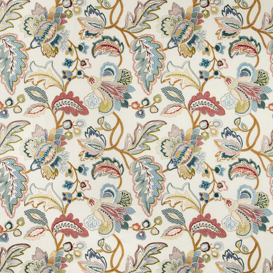 LEE JOFA ORFORD EMBROIDERY RED/BLUE