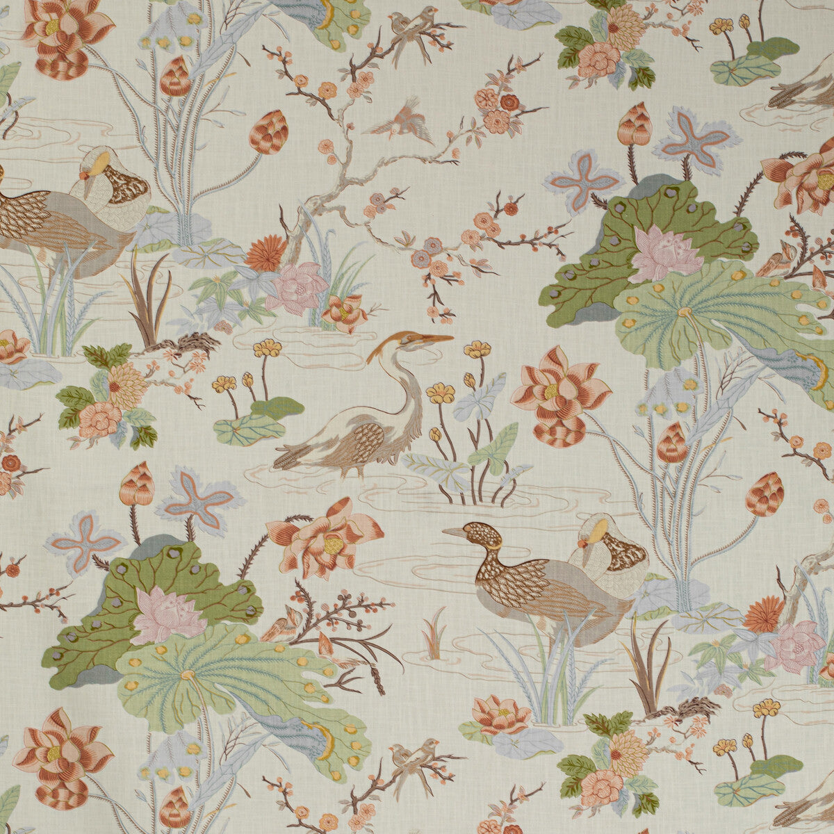 LEE JOFA LUZON PRINT APRICOT