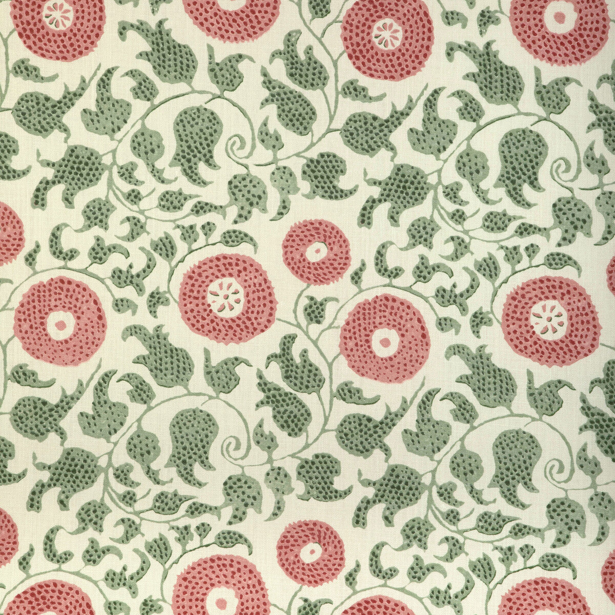 LEE JOFA ELDORA PRINT LEAF/ROSE