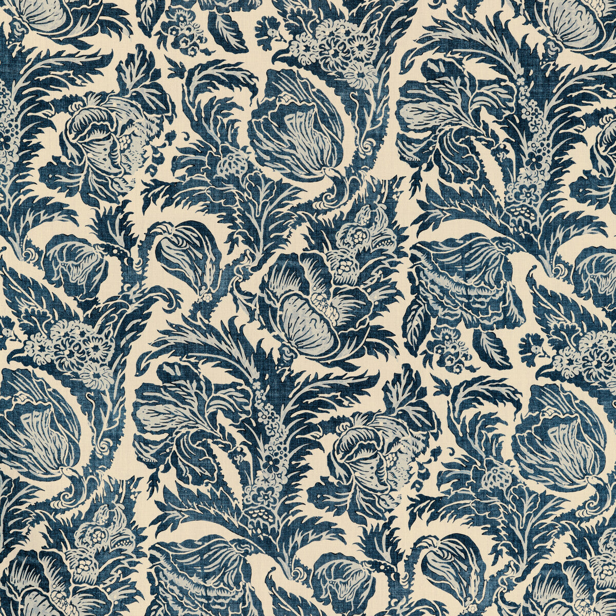 LEE JOFA MARION PRINT INDIGO