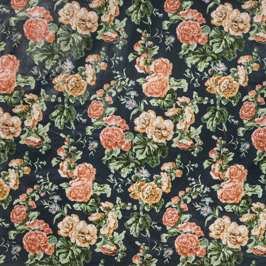 LEE JOFA UPTON COTTON NAVY/CORAL