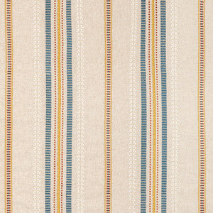 Oscar de la Renta for Lee Jofa: Nautique Emb 2020223.514.0 Denim/Gold