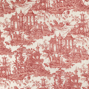 Oscar de la Renta for Lee Jofa: Pagoda Toile 2020224.19.0 Garnet