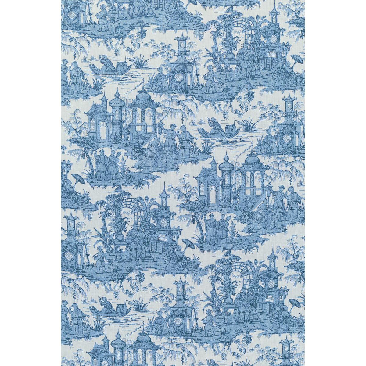 LEE JOFA PAGODA TOILE BLUE